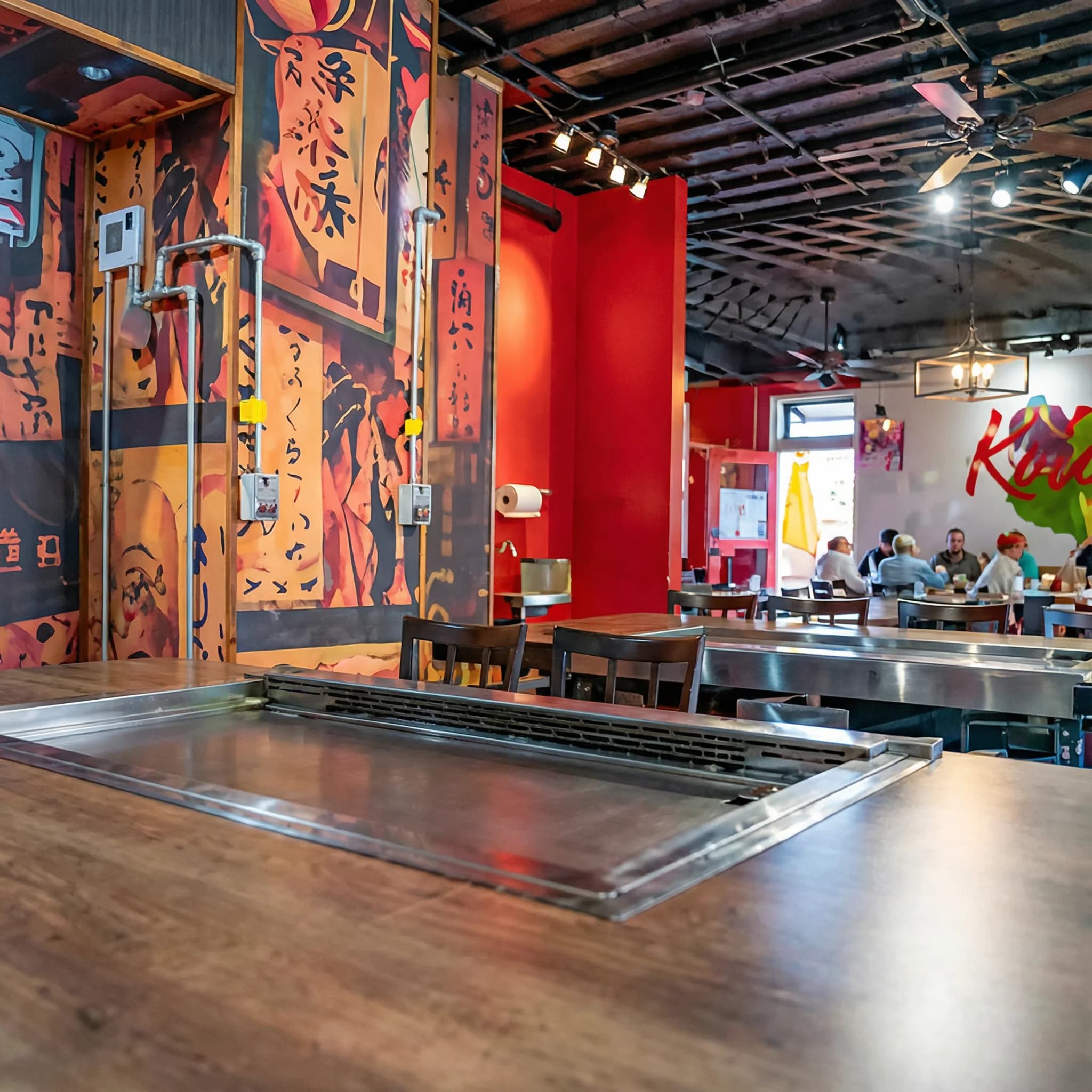 Upscale bar with elegant ambiance